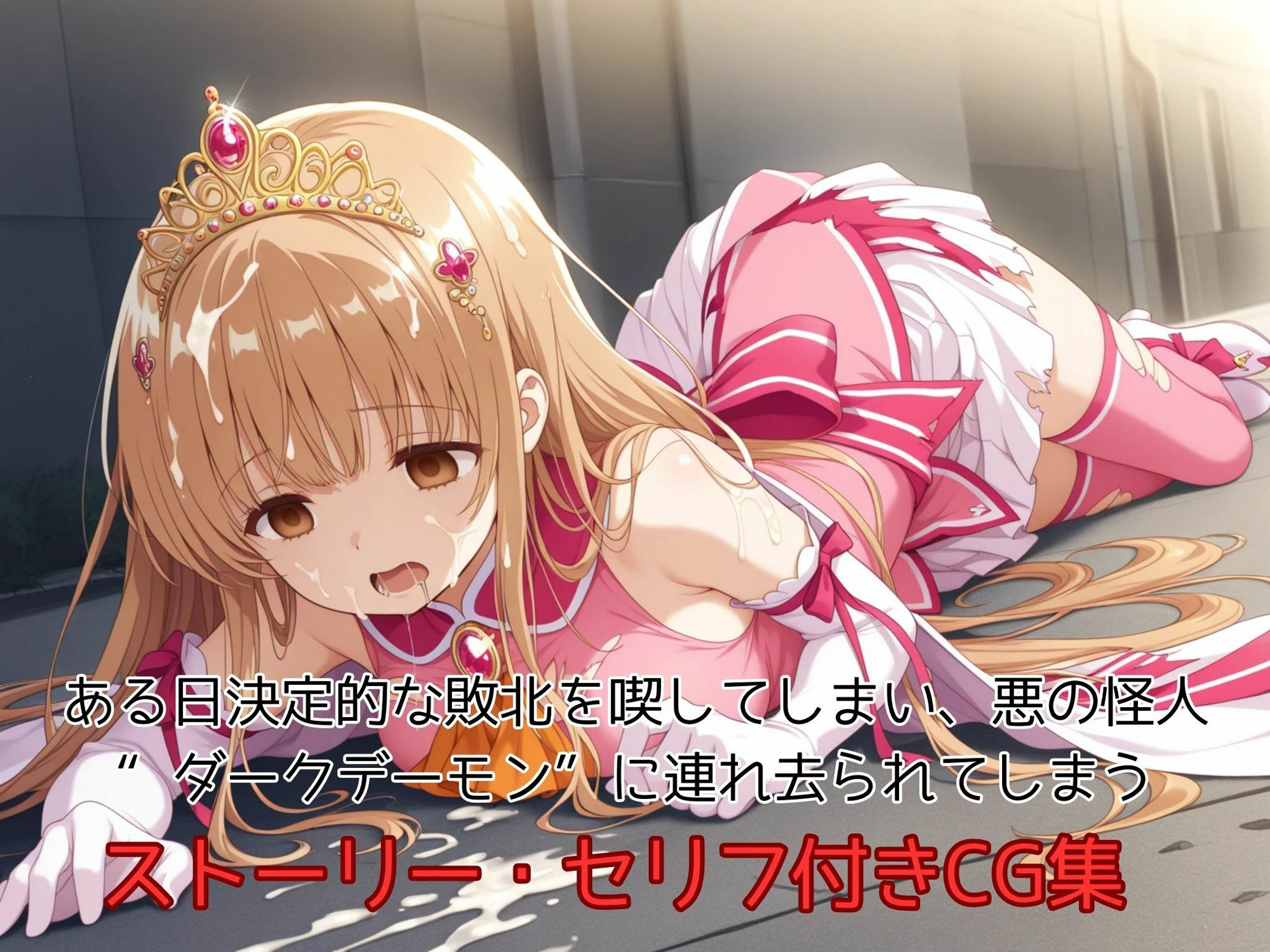 サンプル画像2:魔法少女真昼、怪人に堕つ(ピンクちゃん) [d_659556]