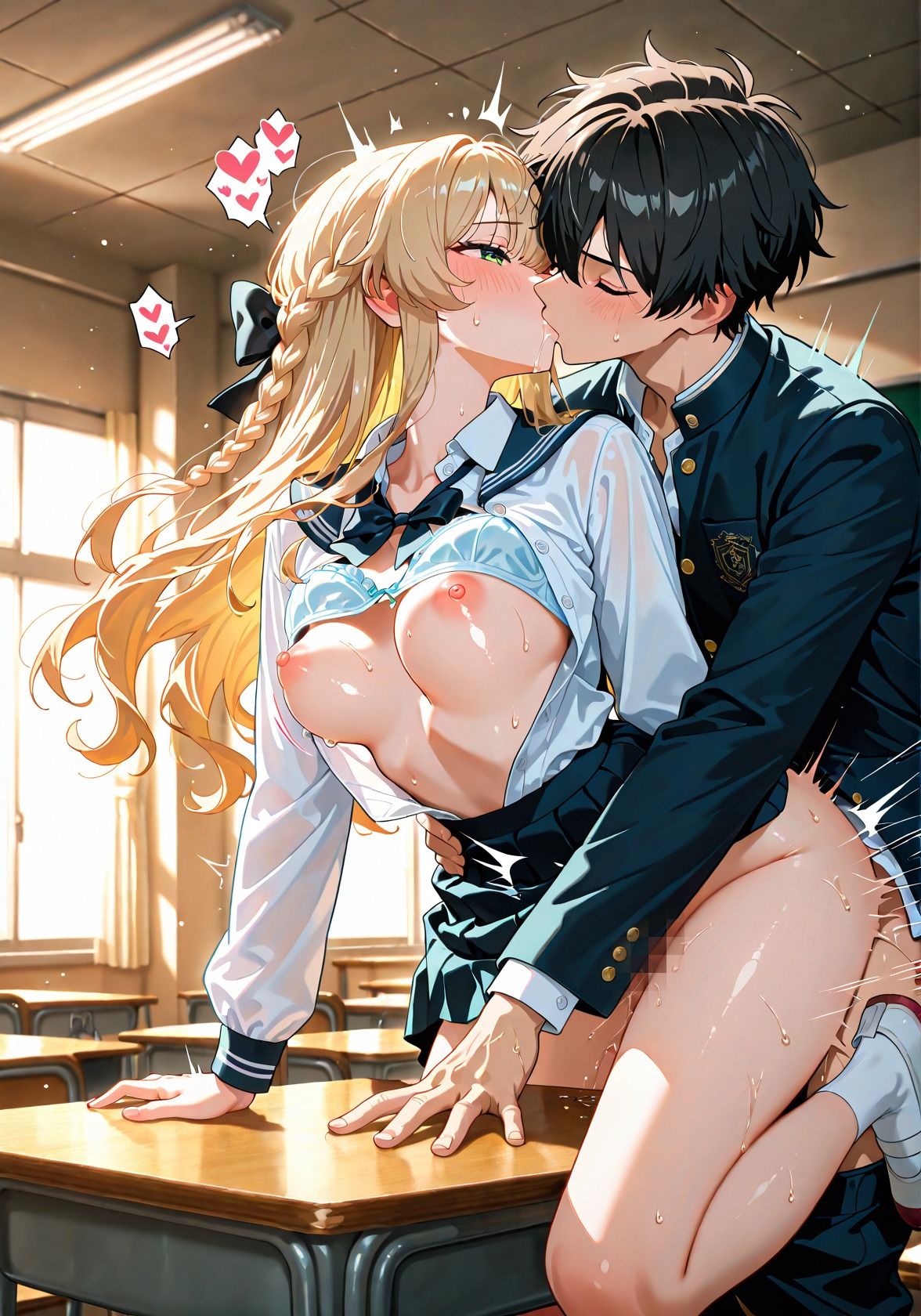 変態お嬢様が学校中を中出しNTR  『お兄様、ごめんなさい…でも、気持ち良すぎて止まらないの…』 画像10