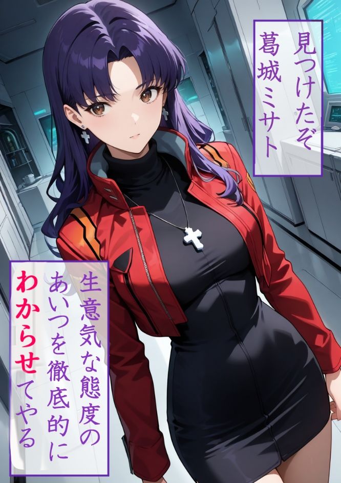 サンプル画像1:葛城ミサト  わからせ調教(がざしー) [d_659644]