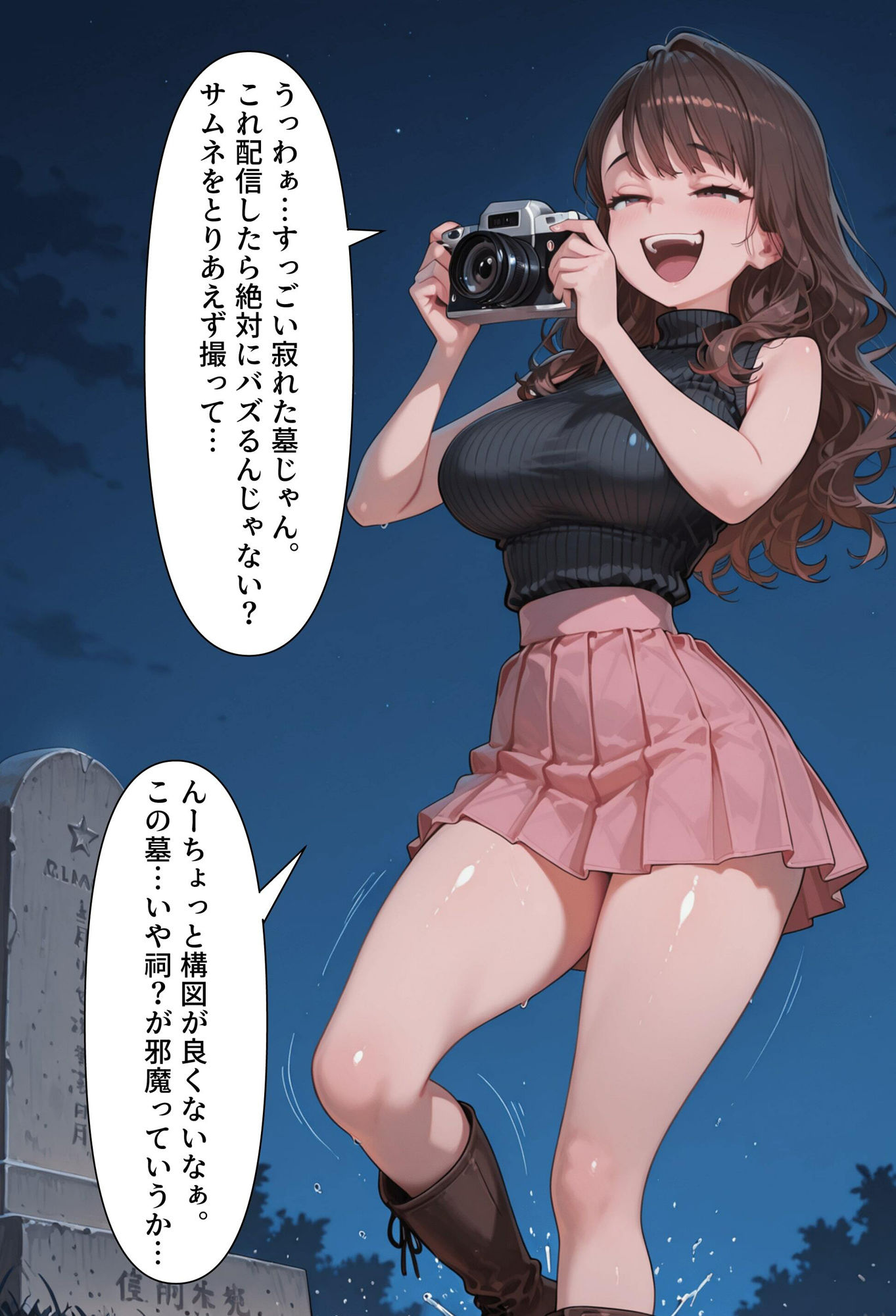 サンプル画像1:【憑依】迷惑系ちゅーばー(tsf-Saeki) [d_659645]