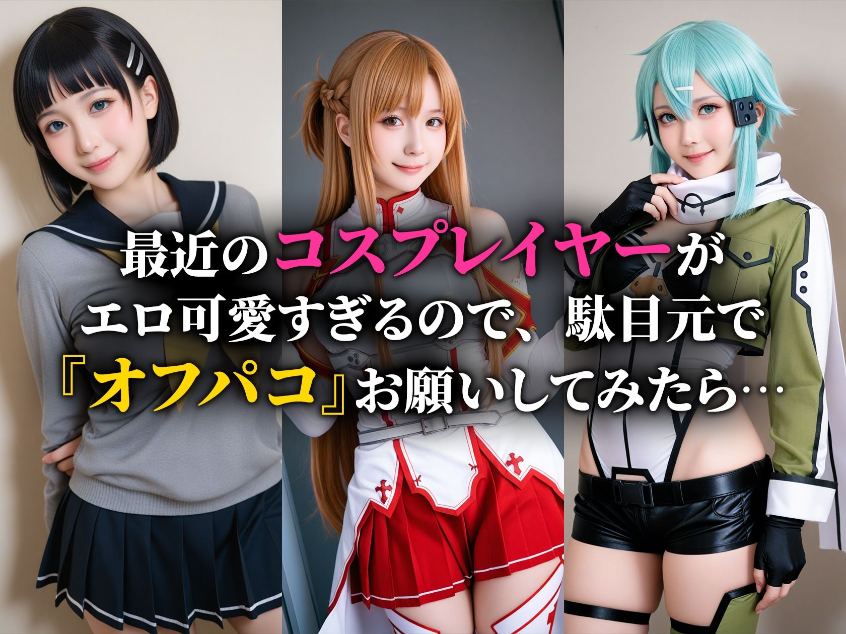 サンプル画像1:【動画】コスプレH・オフライン(シコシ工房) [d_659680]