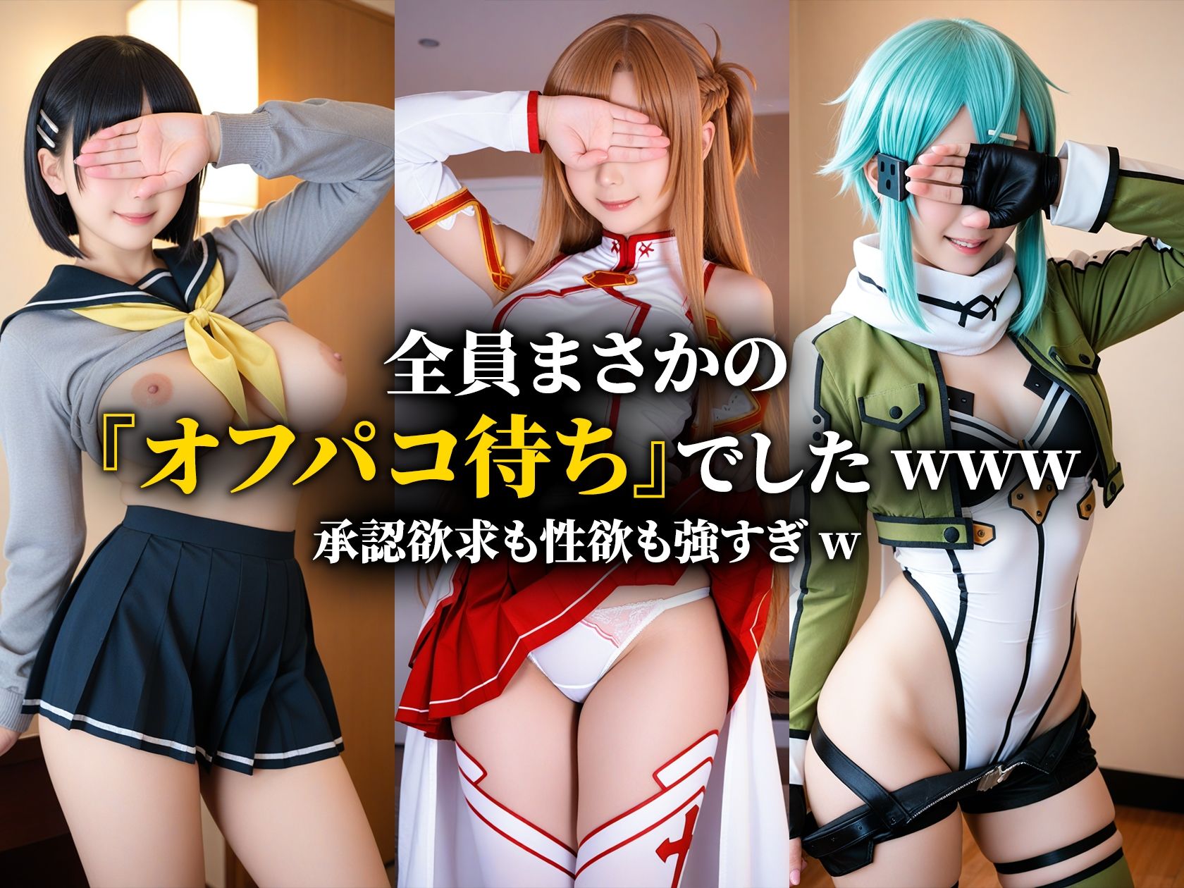 サンプル画像2:【動画】コスプレH・オフライン(シコシ工房) [d_659680]