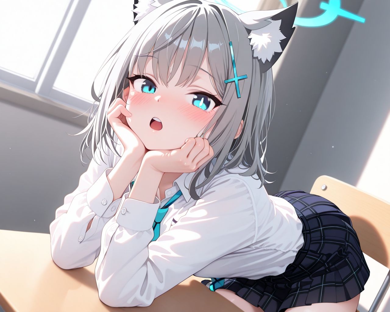 サンプル画像5:裏アーカイブ  〜シロコ編〜(ろりづる) [d_659693]