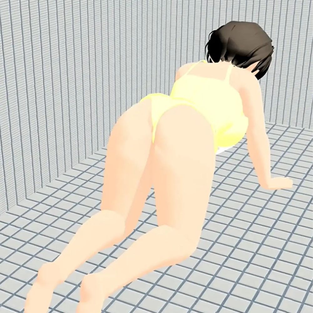 サンプル画像5:爆乳ゴリラ  スケスケ水着で丸見え  小津りさ(ウォブディー) [d_659748]