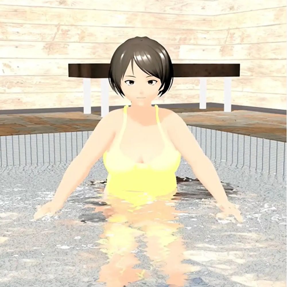 サンプル画像6:爆乳ゴリラ  スケスケ水着で丸見え  小津りさ(ウォブディー) [d_659748]