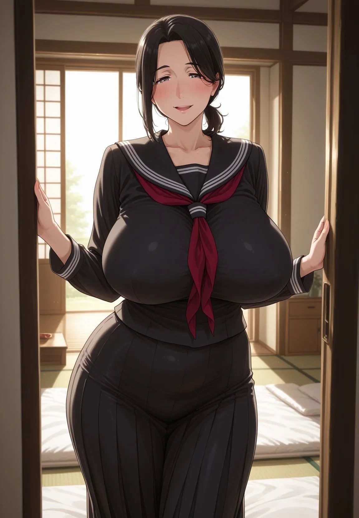 神崎みれい(39歳) ムラムラが止まらない年上女性とコスプレえっち 画像3