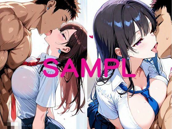 サンプル画像1:爆乳女子校生にえっちしよ？と誘われる(やわ肌研究室) [d_659838]