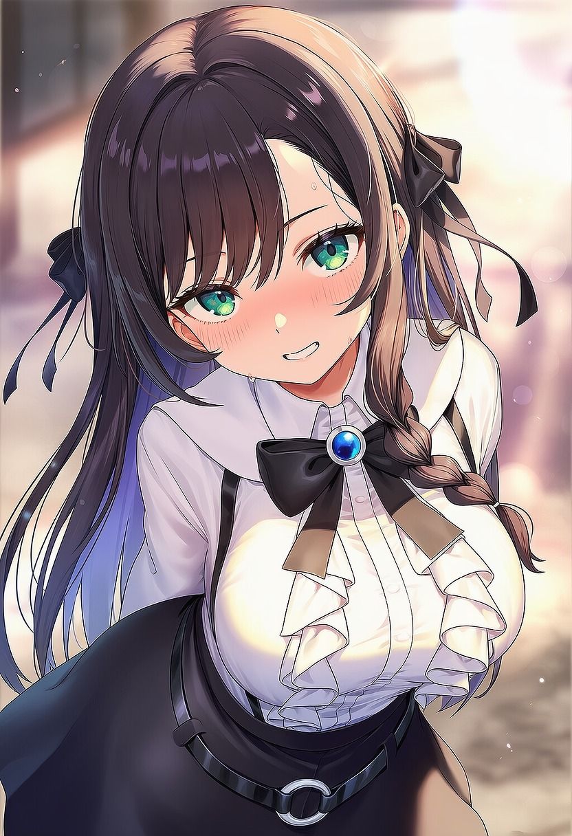 受付嬢さんと残業後にえっち 画像1