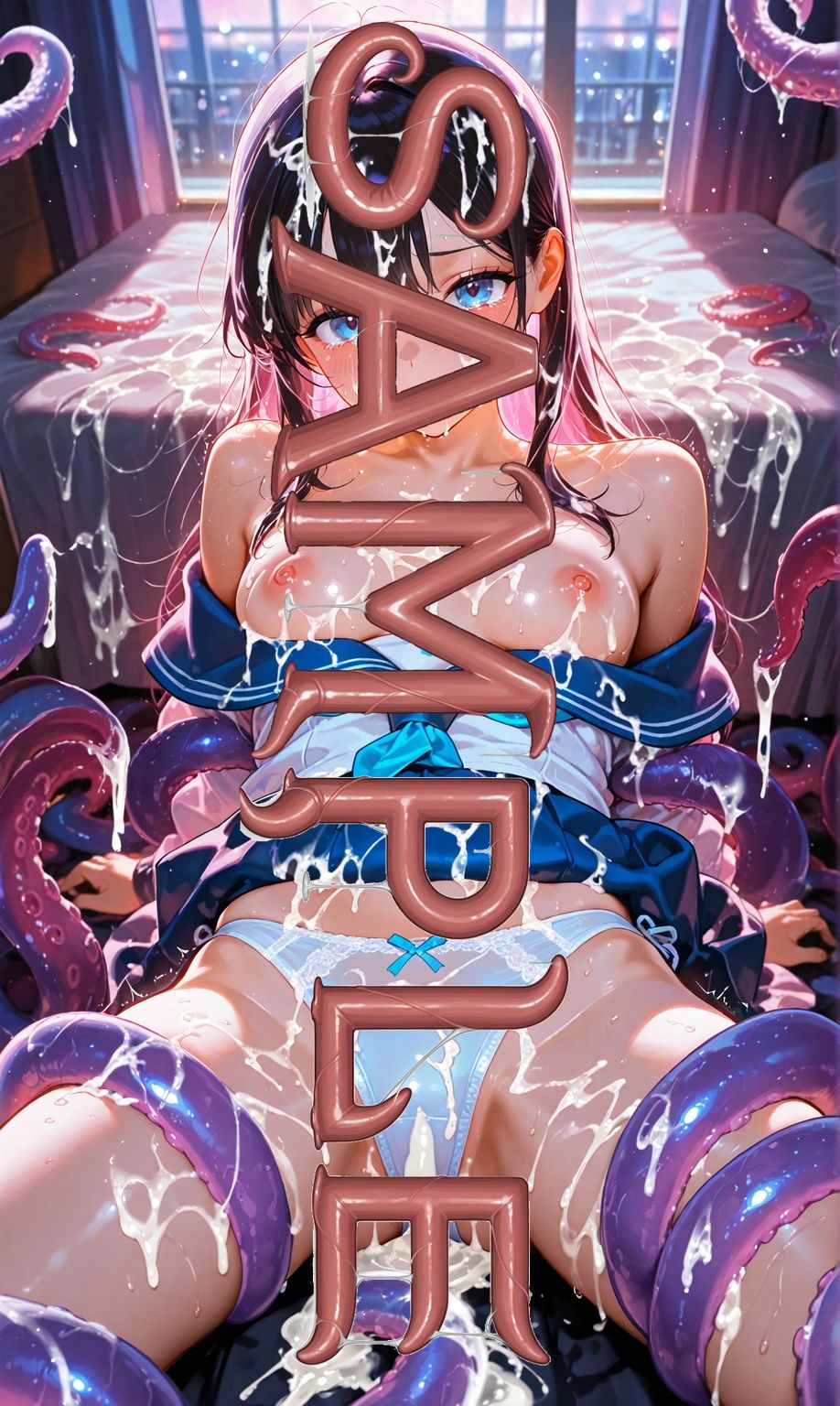 サンプル画像5:触手通信 vol.1(変態同好会) [d_659885]