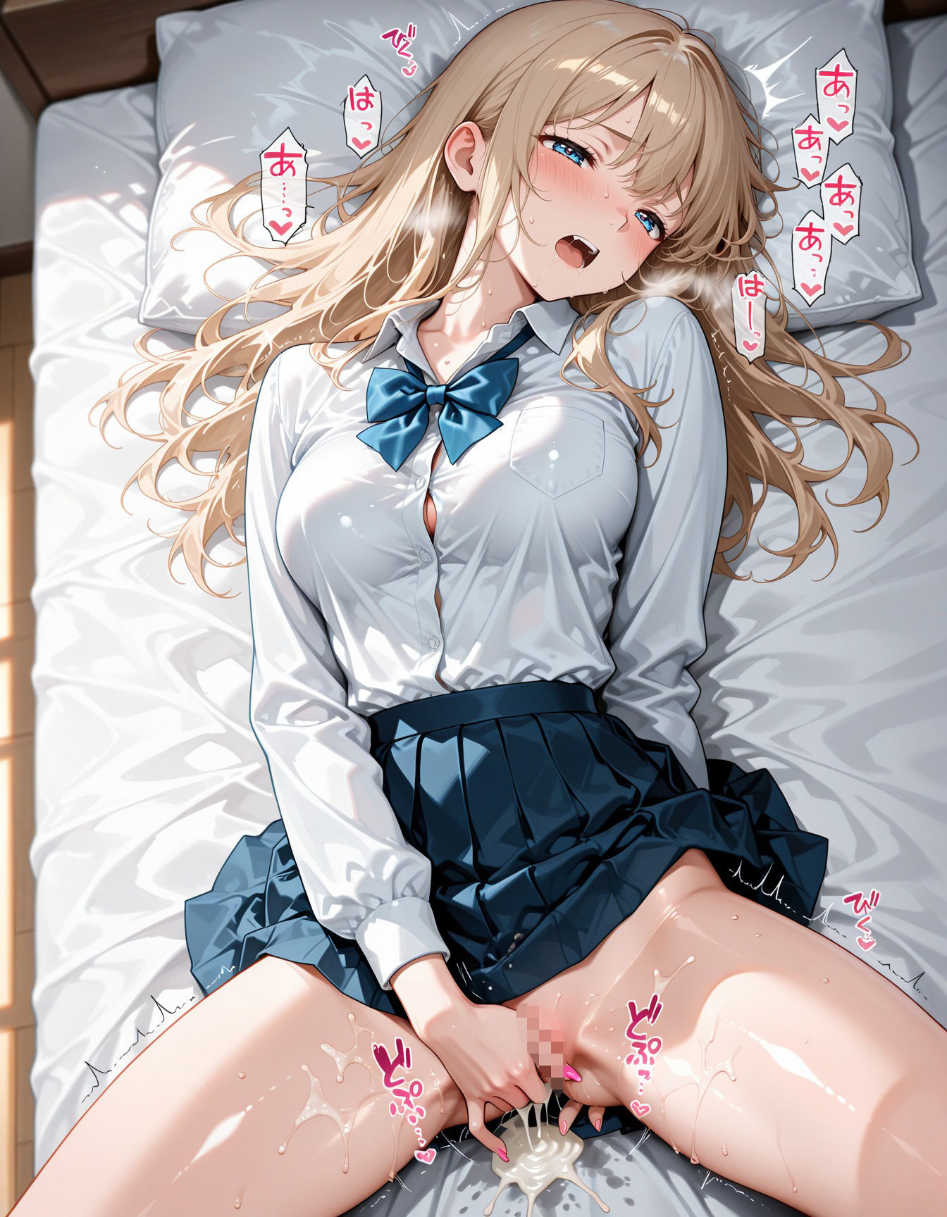 サンプル画像4:【高画質画像集】金髪女子校生肉便器計画(東京ギャル工房) [d_659946]