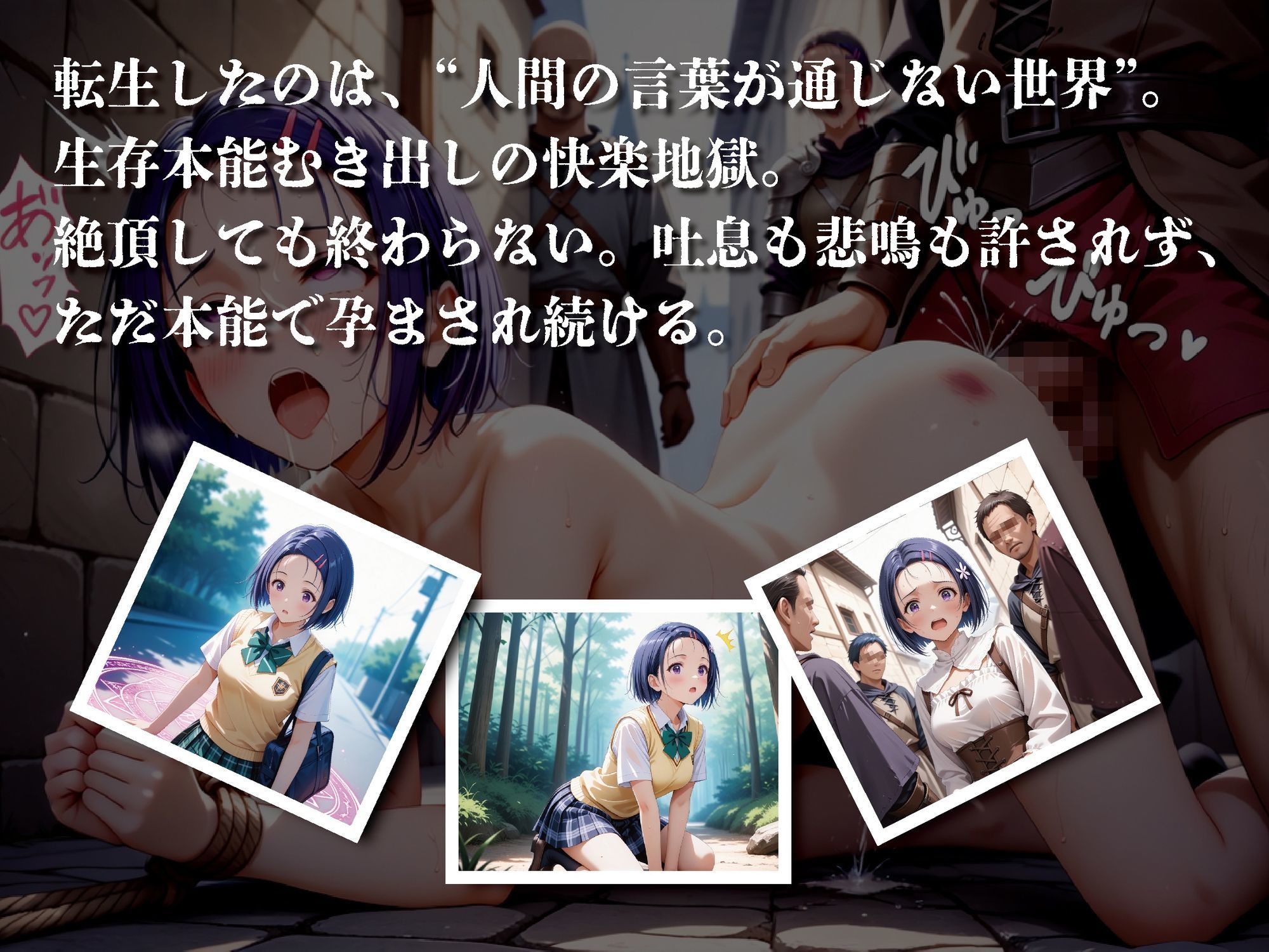 サンプル画像1:異世界×転生×聖職者からの快楽堕ち【豪華CG500枚収録】(奪われた純愛) [d_660015]