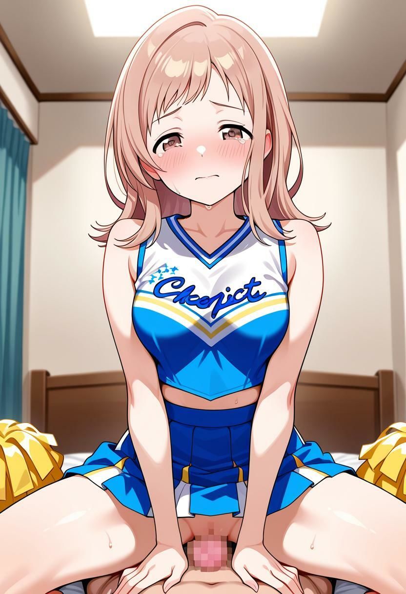 サンプル画像4:櫻木〇乃とコスプレHするCG集 サンタ チア 制服  488枚！(mu-mu-AI) [d_660061]