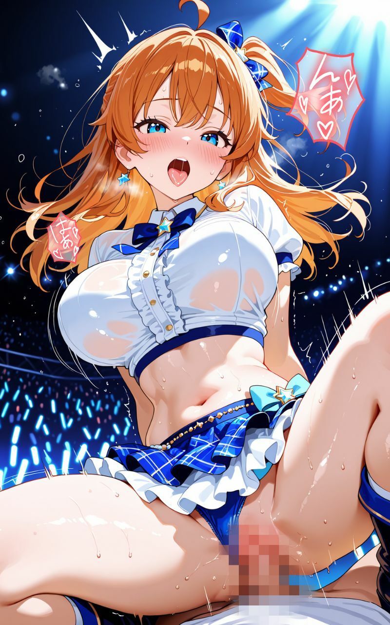 サンプル画像1:推しアイドルと生本番ライブ(ぷに艶ラボ) [d_660068]