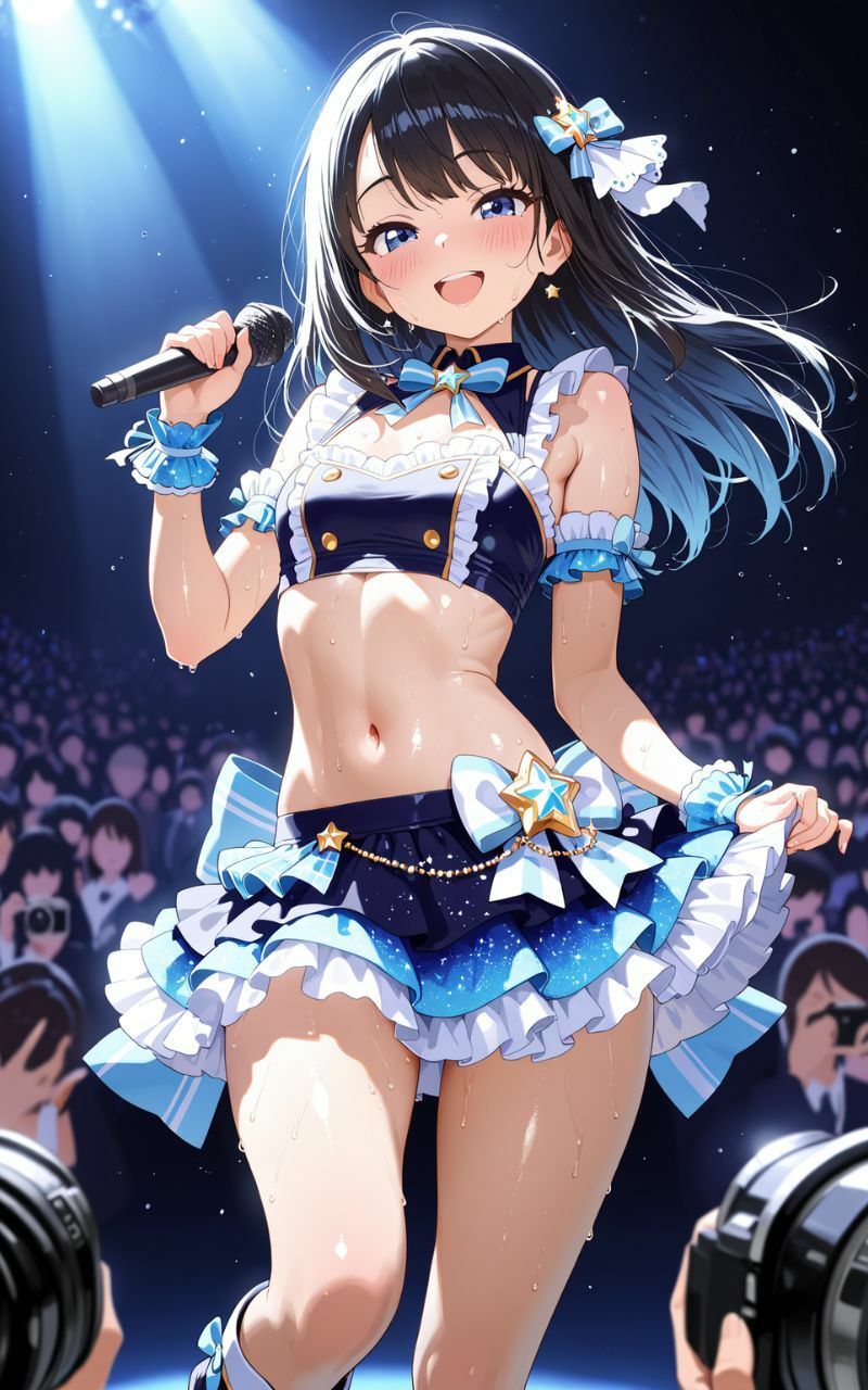 推しアイドルと生本番ライブ9