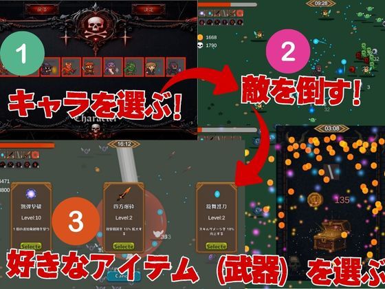 サンプル画像1:【脳汁】2Bサバイバー！セクサロイドサバイバーズ【動画11本合計約10GB】(異世界転生) [d_660072]