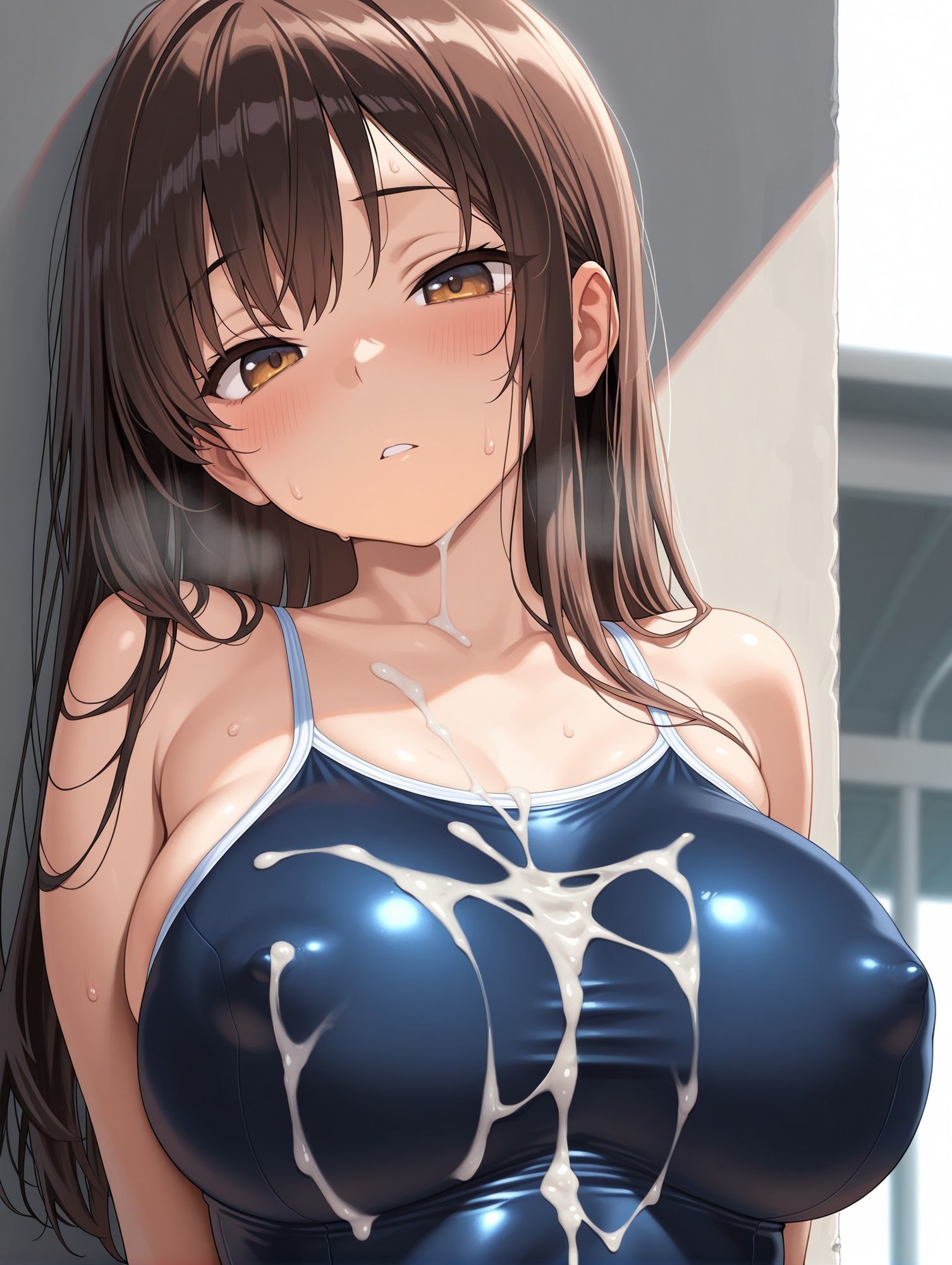 性指導で肉便器堕ち〜女子校生、スク水でしつけられる〜 画像10