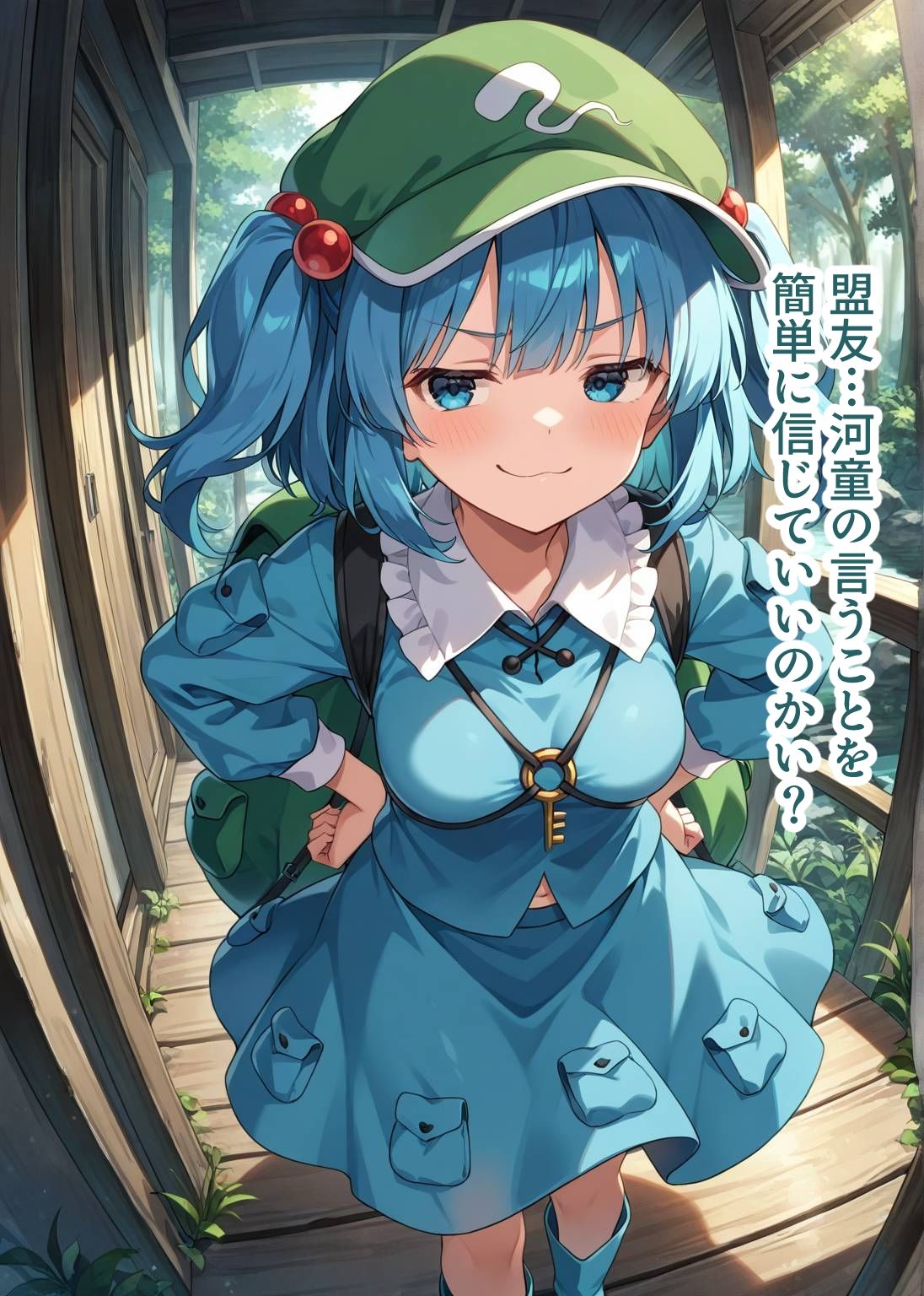 サンプル画像2:東方交尾録〜河城にとり編〜(東方FAP) [d_660120]