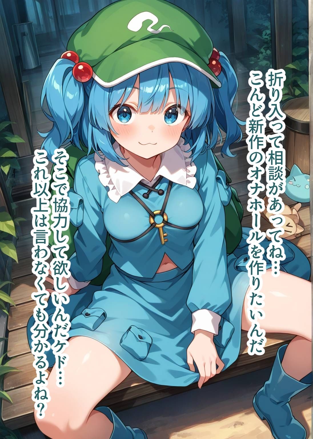 サンプル画像3:東方交尾録〜河城にとり編〜(東方FAP) [d_660120]