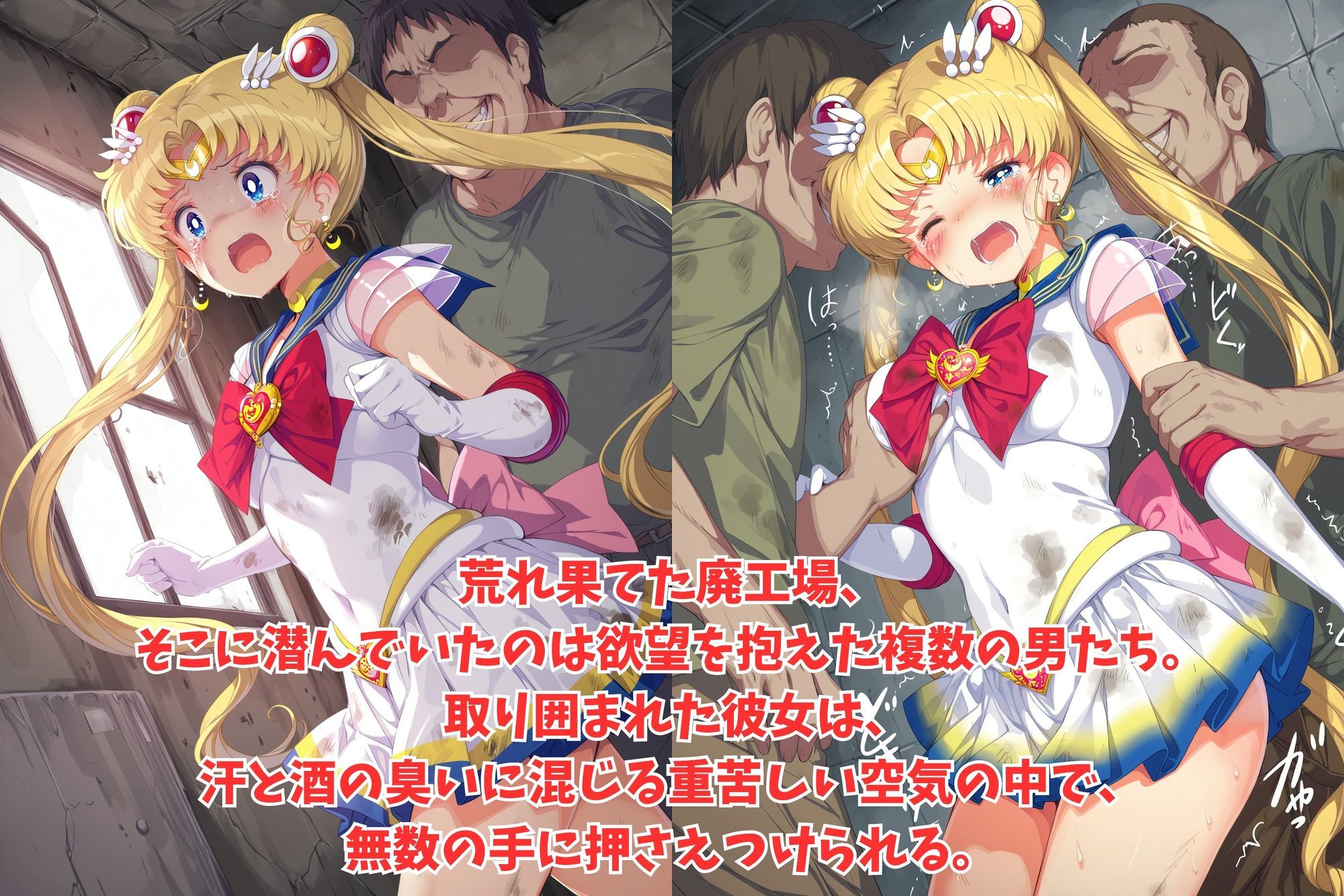 サンプル画像2:淫虐に染まる銀河のプリンセス ― 快楽に屈した戦士 ―(絵心あいのAI生成アトリエ) [d_660164]