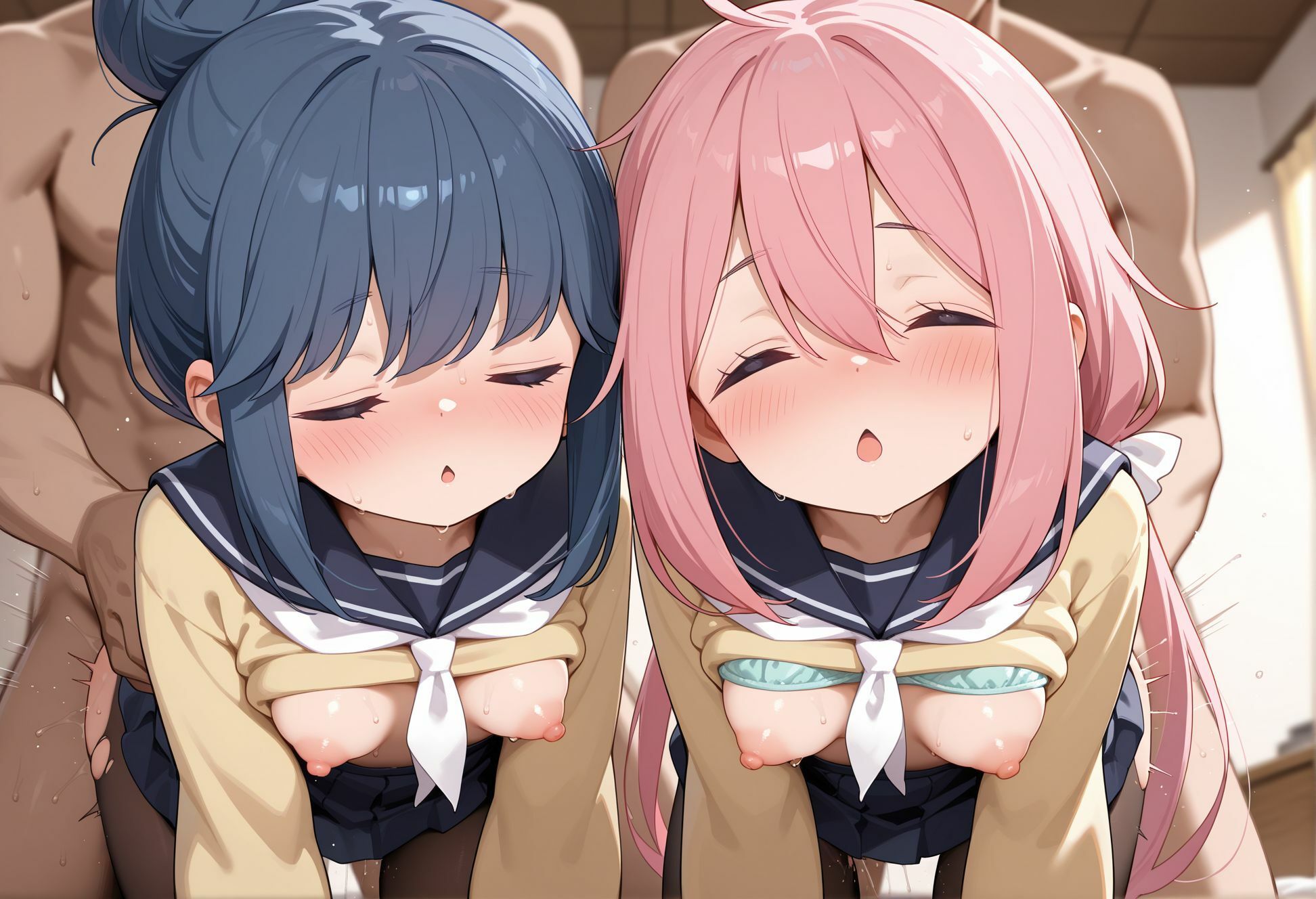 サンプル画像6:ゆるーくキャンプでエッチするCG集(ゆめなか惰眠工房) [d_660245]