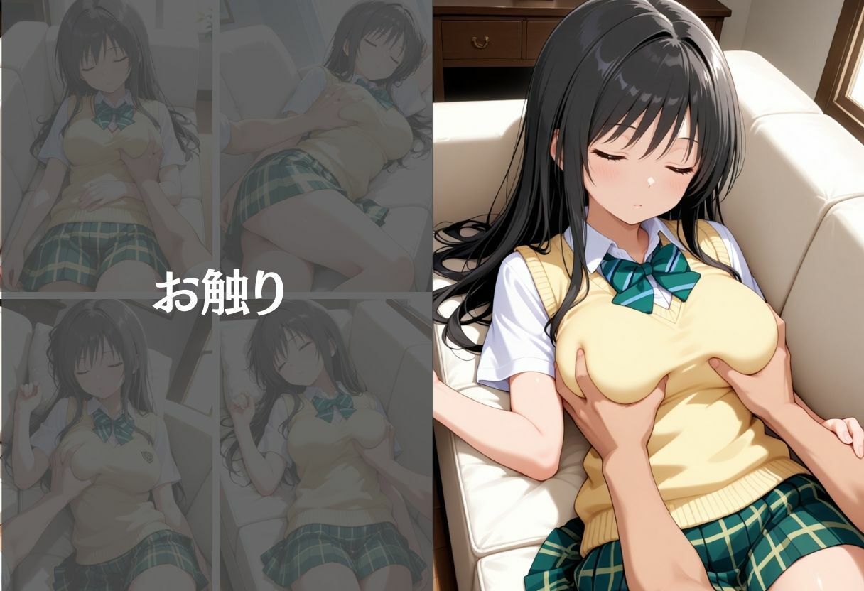 サンプル画像3:知らぬ夢の中で揺れる私〜古手川唯〜(REBASE26) [d_660281]