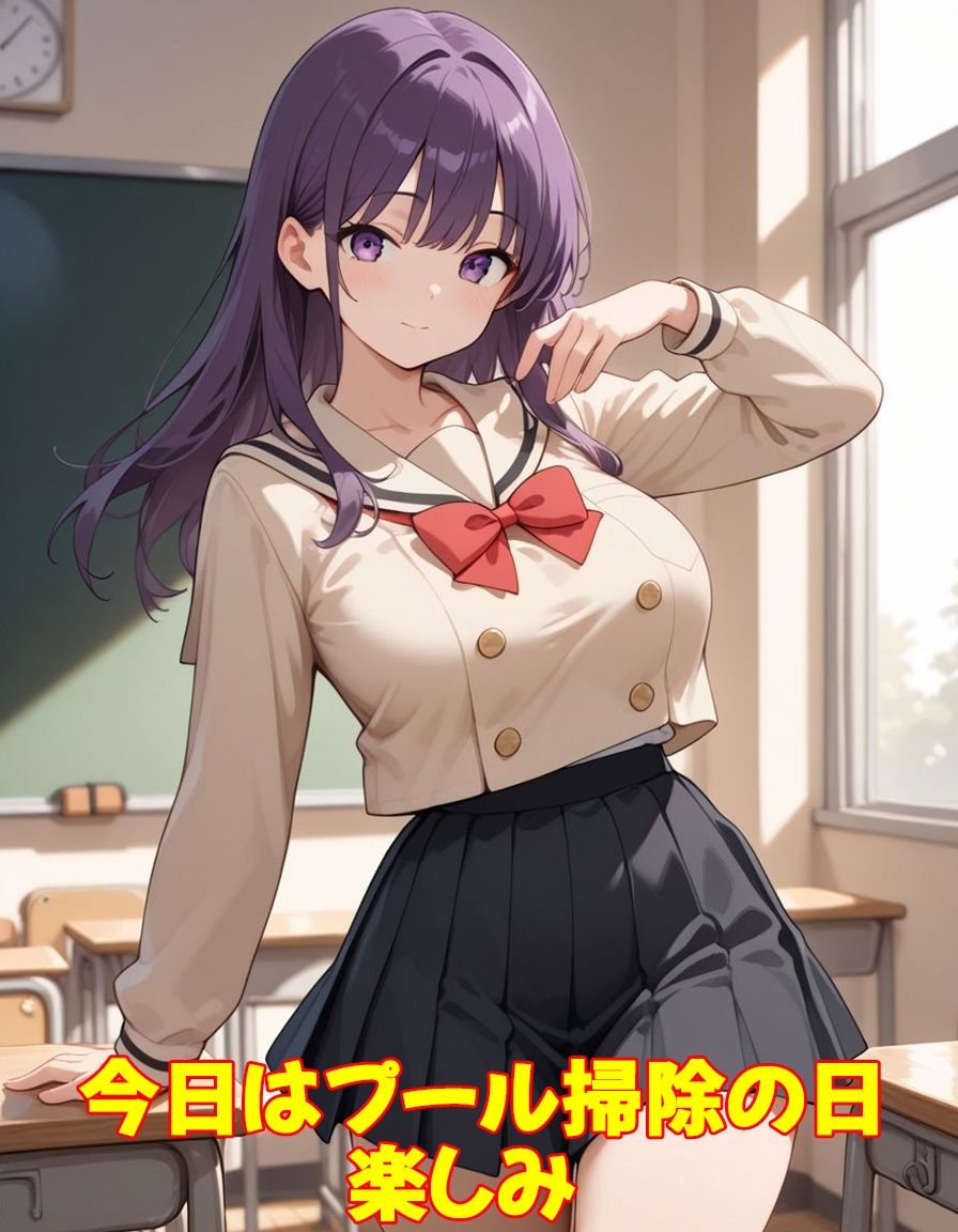 サンプル画像2:童貞の俺が妹の水着姿に我慢できるはずもなく・・・(あいのえ) [d_660353]