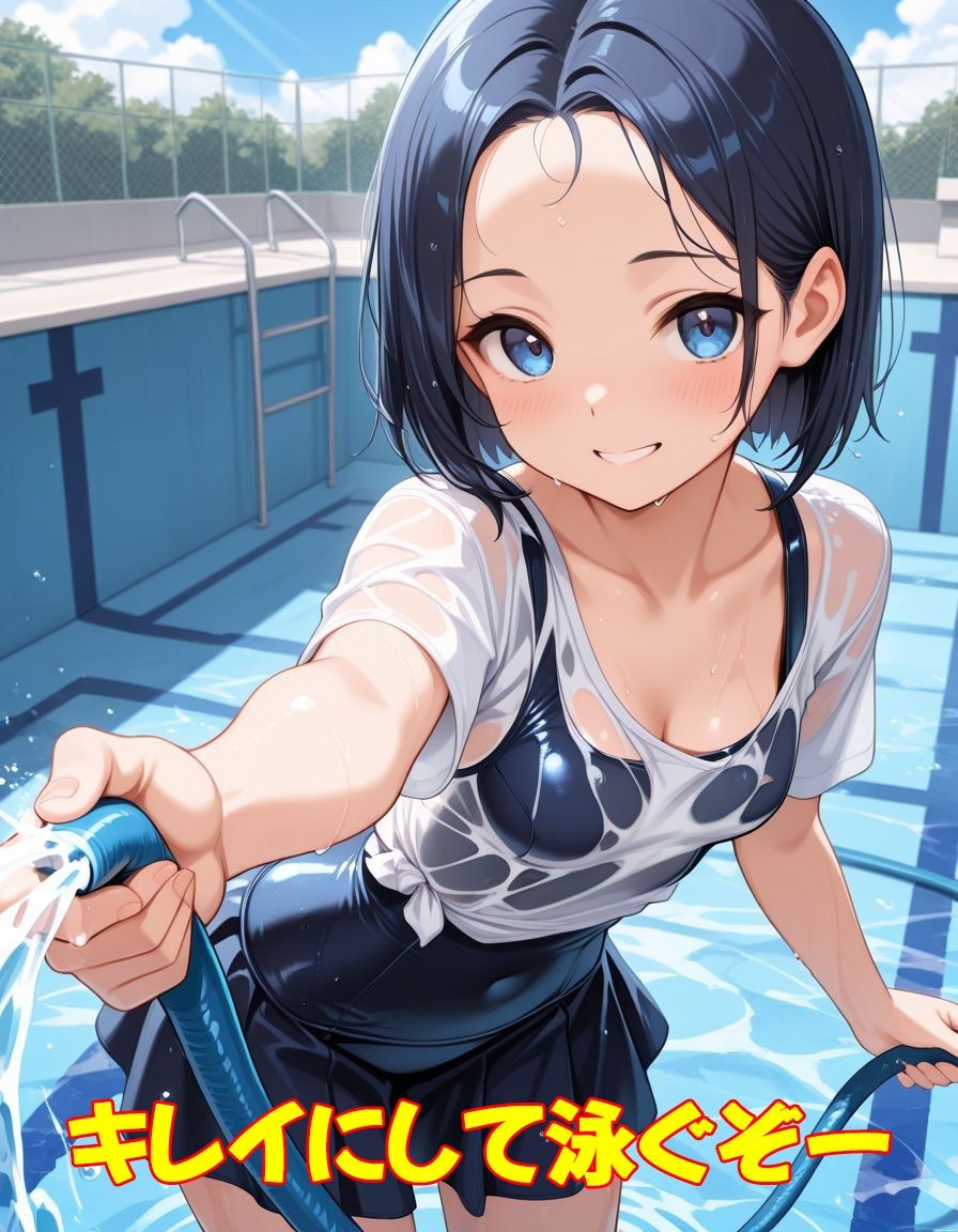 サンプル画像4:童貞の俺が妹の水着姿に我慢できるはずもなく・・・(あいのえ) [d_660353]