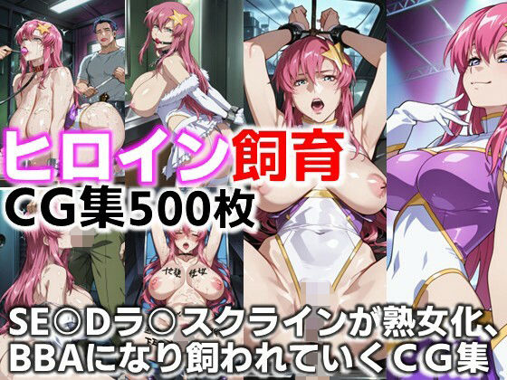 ヒロイン飼育  SE○Dラ○スクラインが熟女化、BBAになり飼われていくCG集【C.C.WORKS】