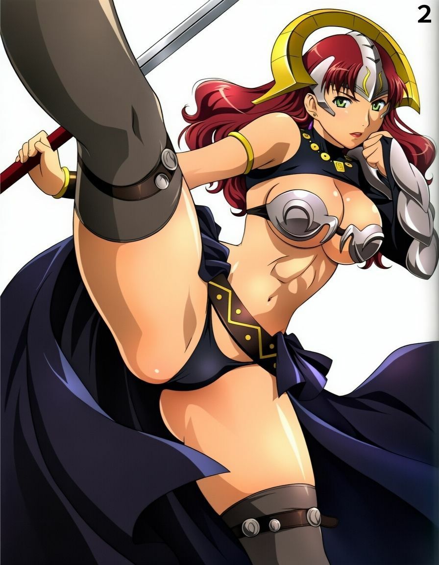 サンプル画像1:クイーンズスレ●プ:雷雲の女戦士(もいもい工房) [d_660495]