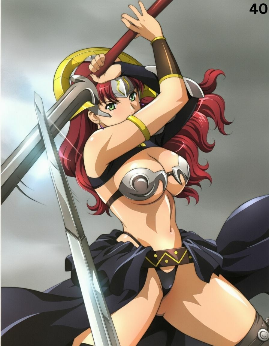 サンプル画像3:クイーンズスレ●プ:雷雲の女戦士(もいもい工房) [d_660495]