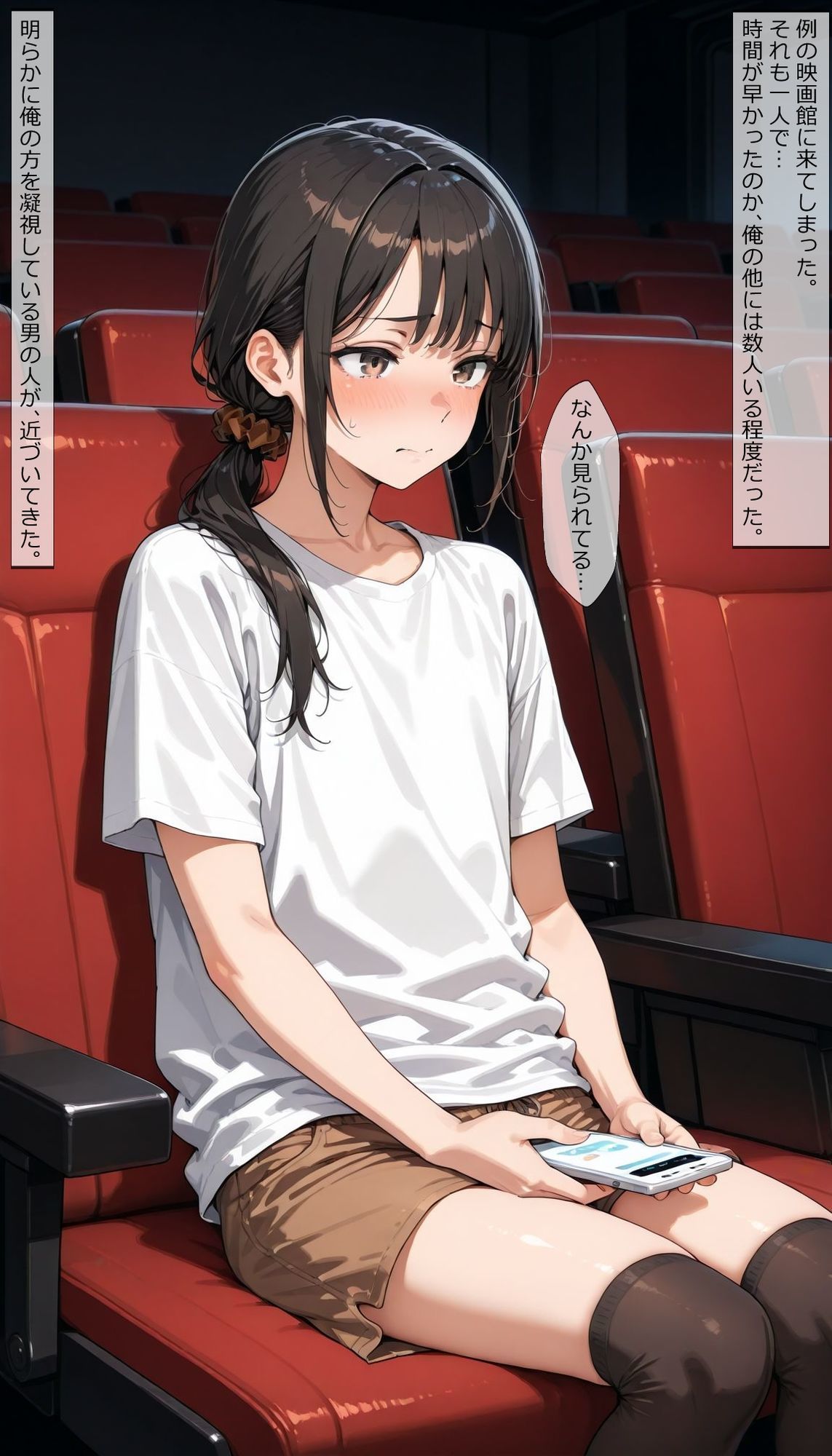 サンプル画像1:【女装】彩花の場合17 映画館再び(はじめゆうの店) [d_660572]