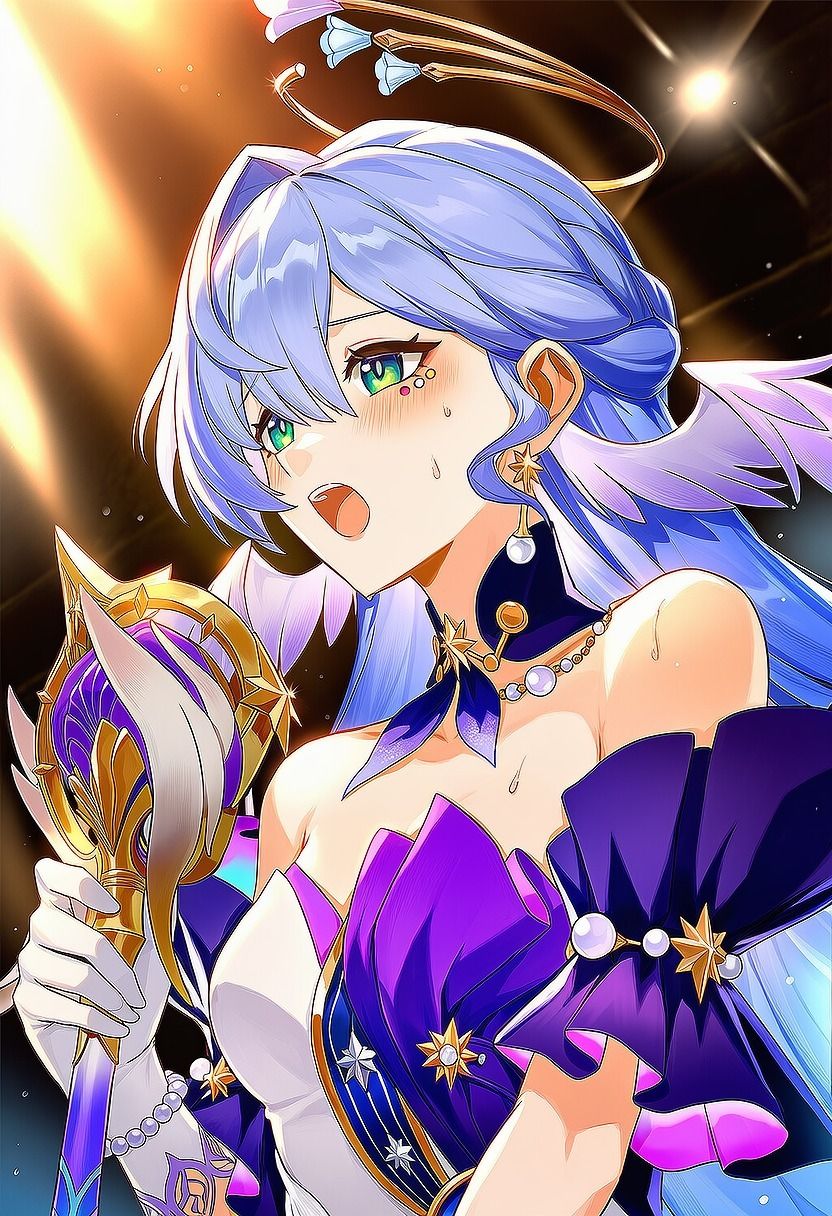 サンプル画像1:銀河の歌姫とえっち(美女木ジャンクション) [d_660595]