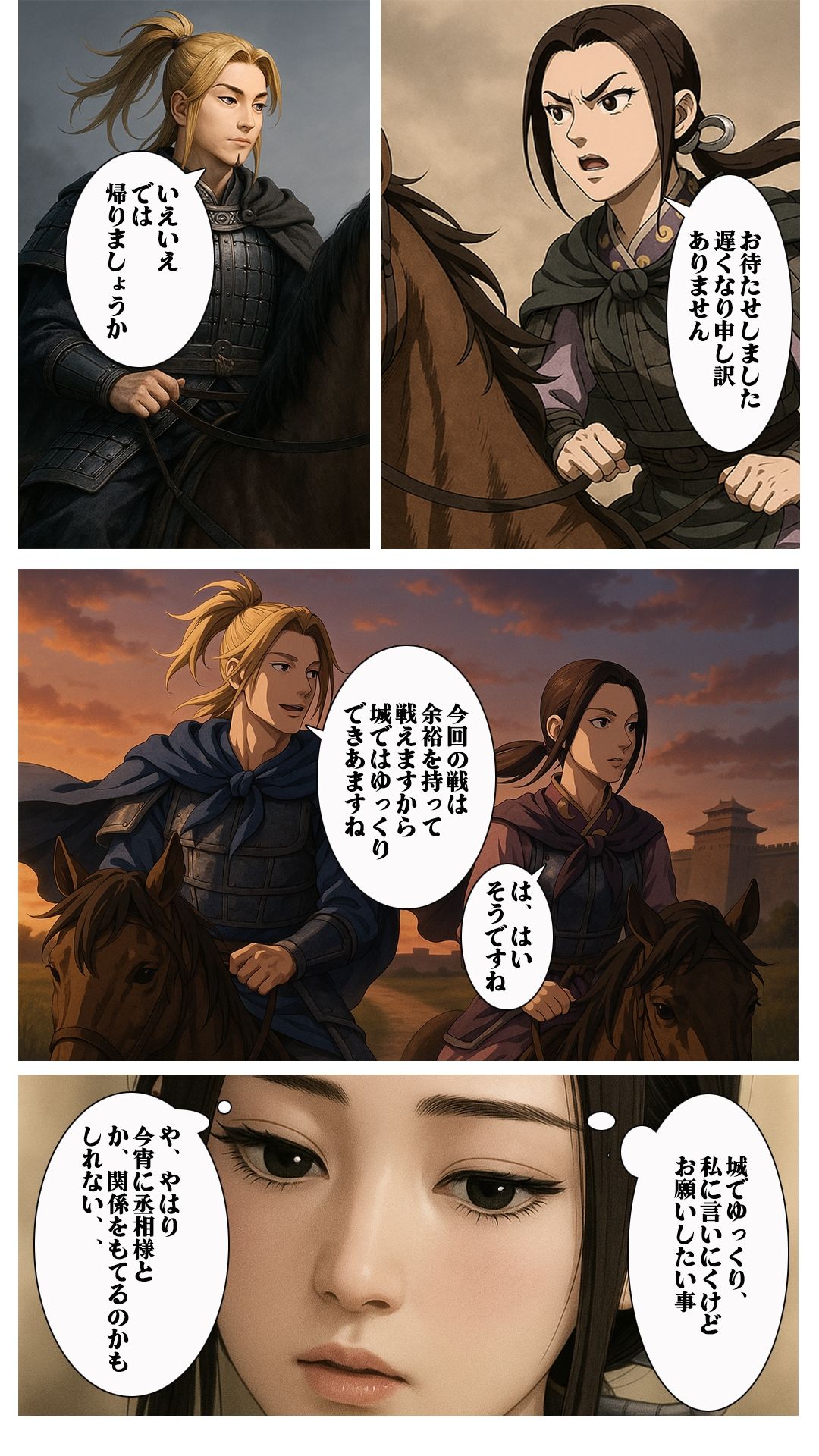 サンプル画像1:美人すぎる護衛の秘め事(ステイブルスト) [d_660622]