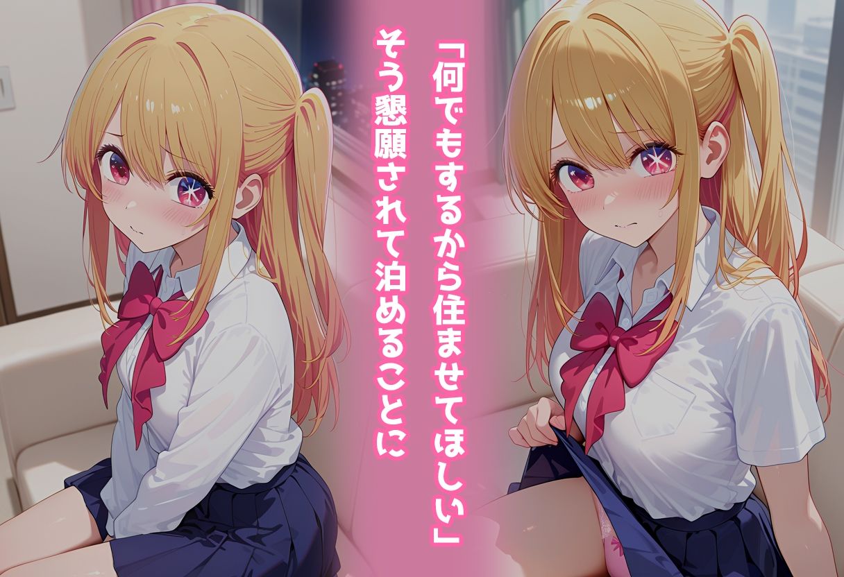 サンプル画像2:民泊トラブル！？…美少女と突然の強●ルームシェア性活 〜星●ルビー編〜(アイポスラボ) [d_660731]