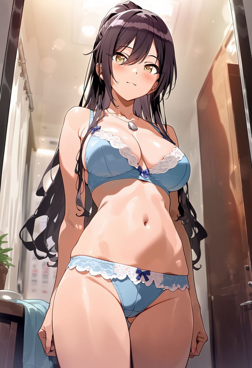 サンプル画像1:【シャニ〇ス】アイドルたちのエッチな下着シリーズ（421枚）【おっぱい解禁版】(日曜日のままま AIイラスト個人製作) [d_660735]