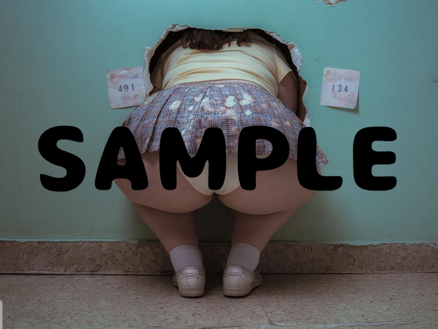 サンプル画像3:お尻博物館(東雲AI研究所) [d_660751]