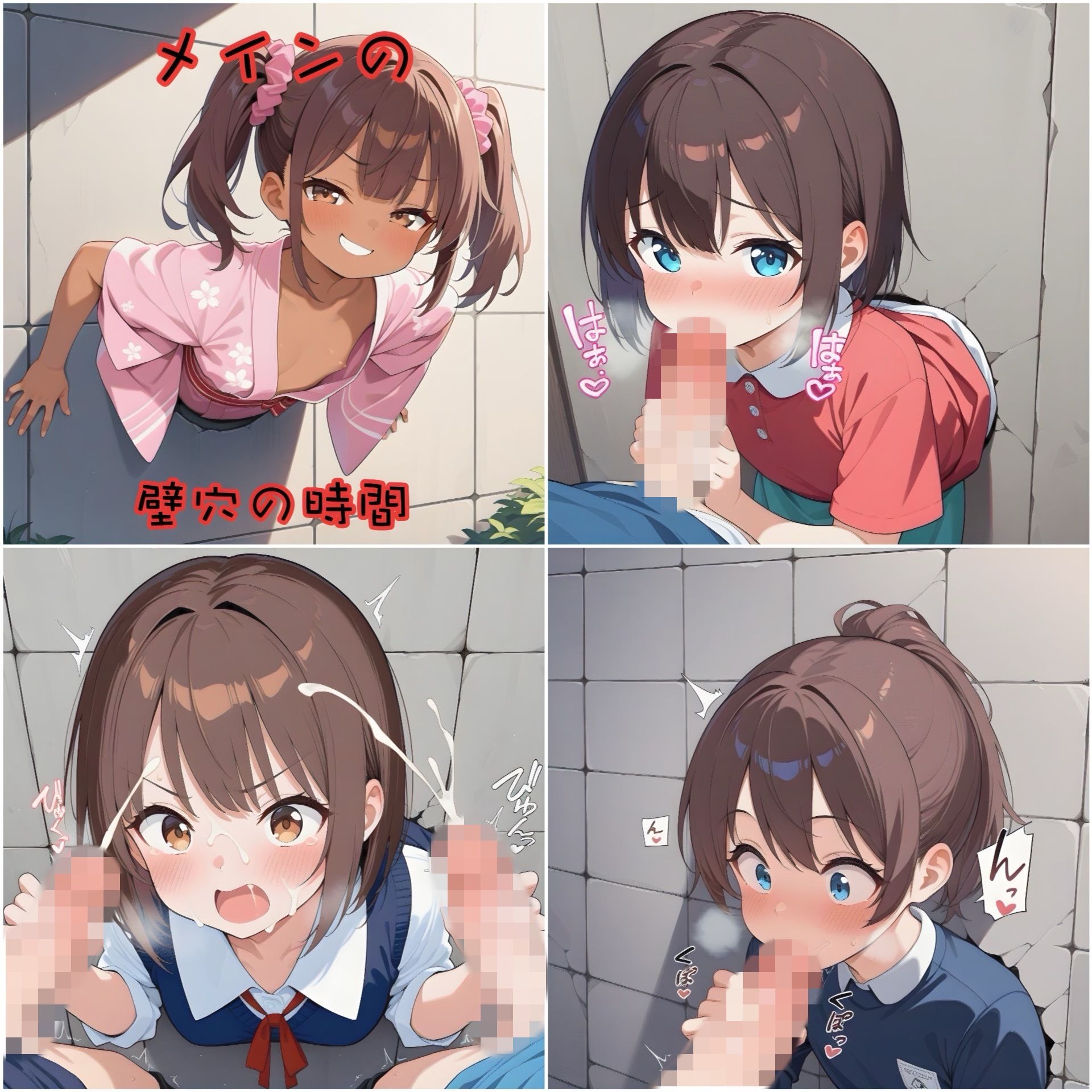 いけない時間3〜壁穴の時間編〜 サンプル画像 4