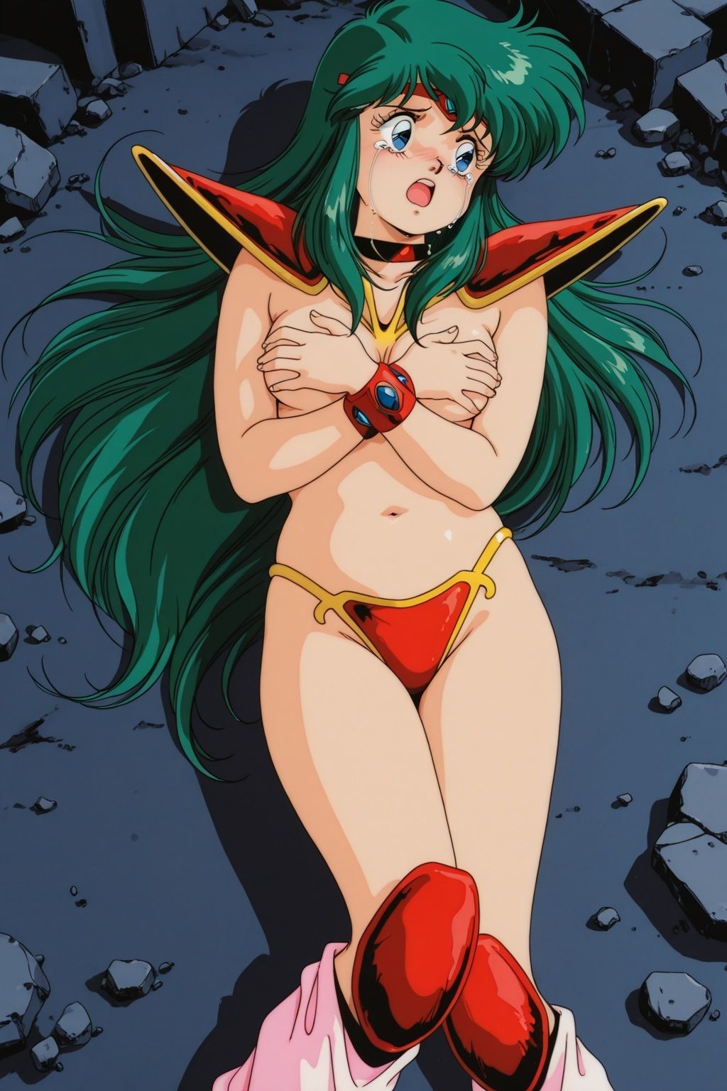 サンプル画像5:ドリームハ●ター麗夢 〜助けた男に襲われ処女喪失〜(リイバーワークス) [d_660800]