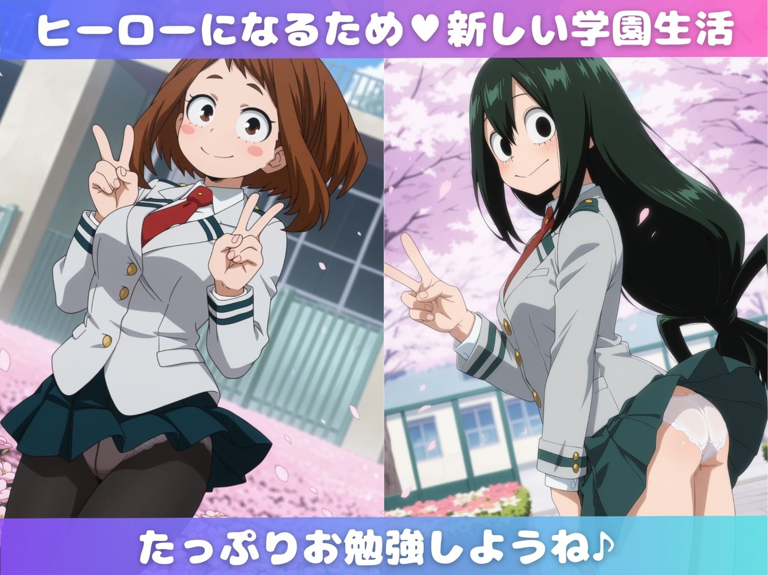 サンプル画像1:ヒロアカの秘密   洗●オジサンが孕むまで肉便器にしちゃうお話(僕らのサンバ) [d_660882]