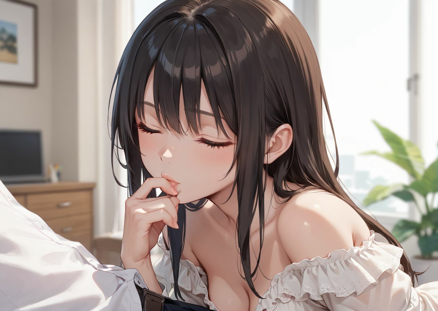 サンプル画像1:会社の上司と妊娠必須の調教セックス(パラダイス夢乃國) [d_660884]