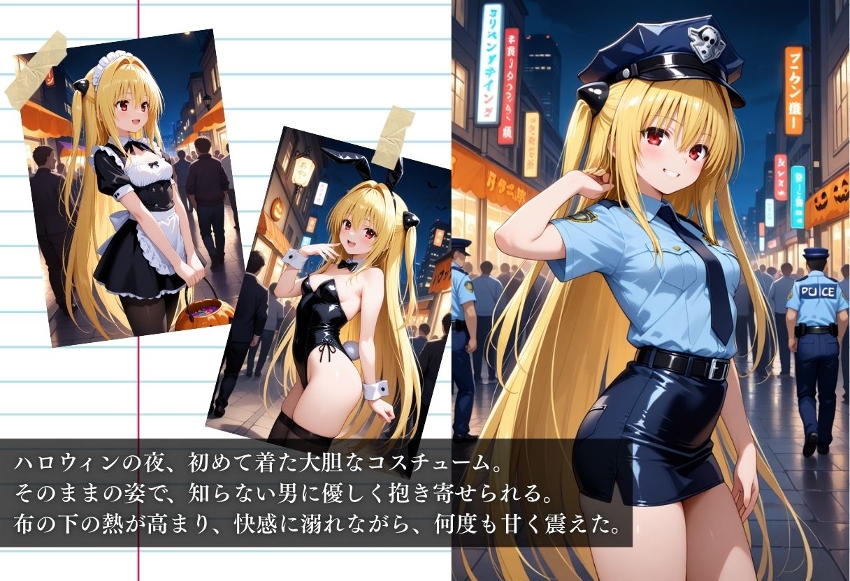 サンプル画像1:ハロウィンの夜に絶頂コスプレ性行為パーティー 金色の闇編(NEXTAI) [d_660932]