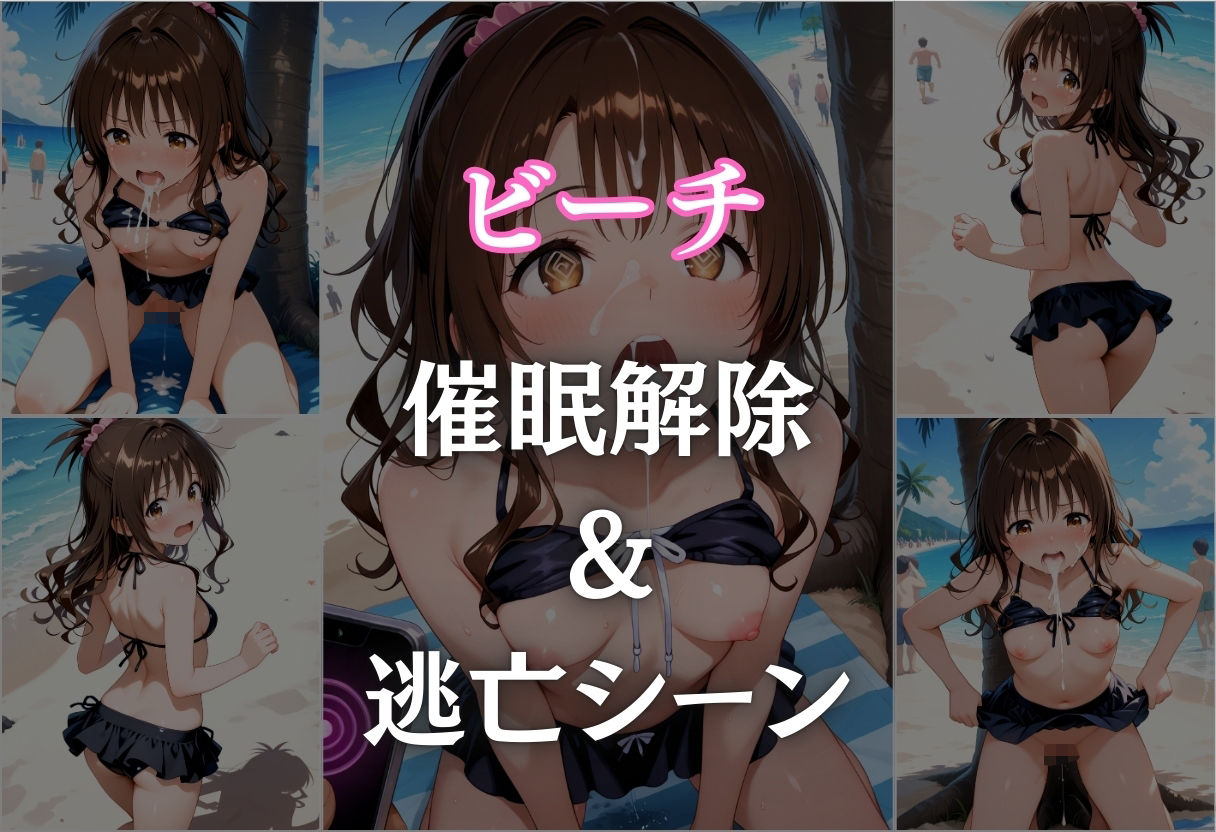 ビーチで催● メチャクチャに犯●れ絶頂する結城美柑。気づいた時には手遅れだった。 画像8