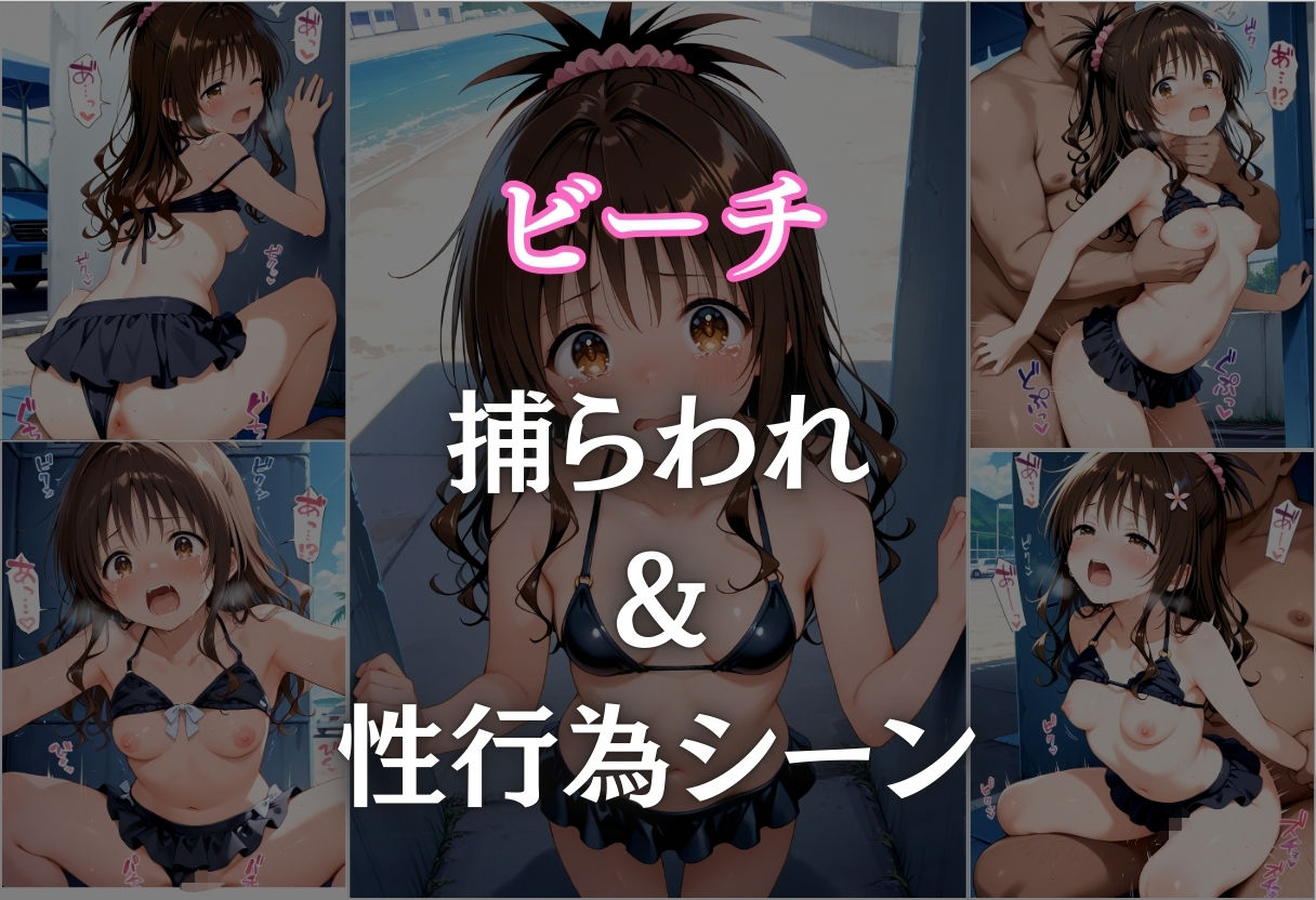 ビーチで催● メチャクチャに犯●れ絶頂する結城美柑。気づいた時には手遅れだった。 画像9