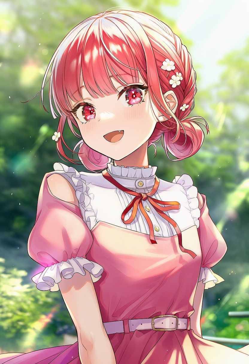 アオいハコの同級生のフリルワンピース 画像1