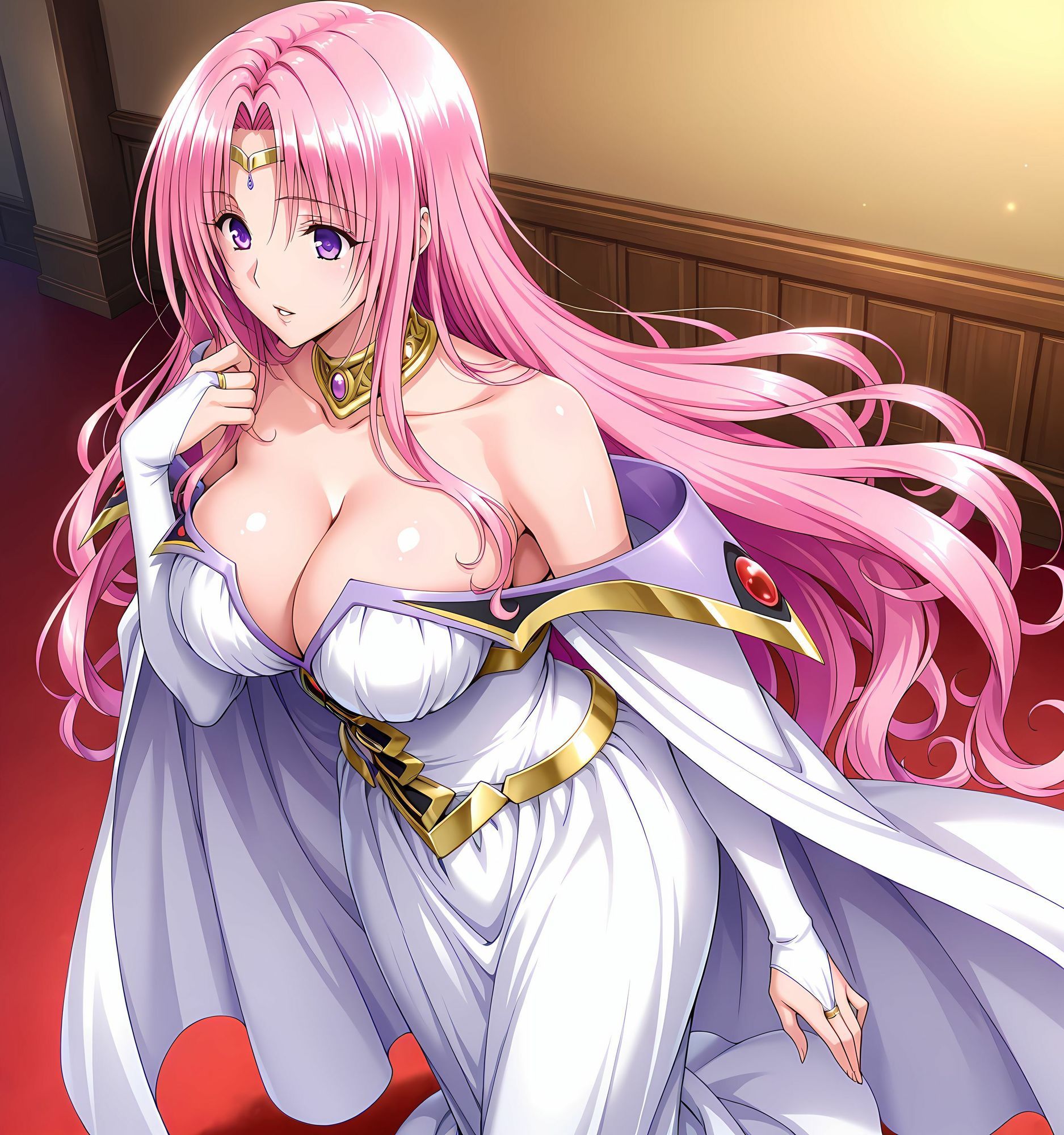 サンプル画像2:王妃洗脳丸呑み悪堕ち〜淫魔化ドスケベ交尾〜(ochiruevil) [d_660954]