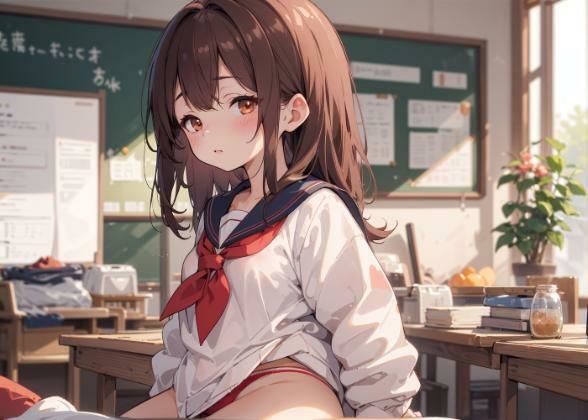 クラスで一番人気の超絶美女JKがエロすぎる 画像2