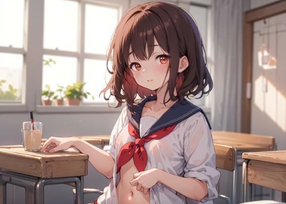 サンプル画像4:クラスで一番人気の超絶美女JKがエロすぎる(日頃の癒し) [d_660981]