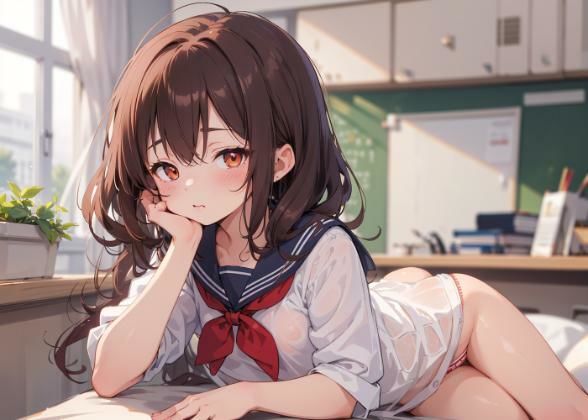 クラスで一番人気の超絶美女JKがエロすぎる 画像9