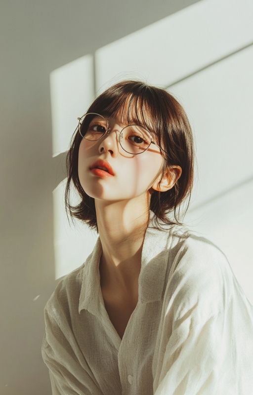 眼鏡美女 画像2