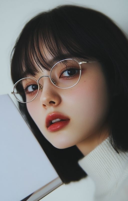 眼鏡美女 画像3